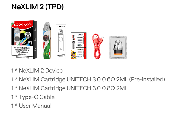 NeXLIM 2 TPD Package2
